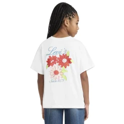 Kids Levis Tops>Floral Oversized T-shirt 7-16y