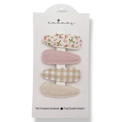 BOY Ananas co Fashion Accessories|Fashion Accessories>Floral Snap Clips (4)