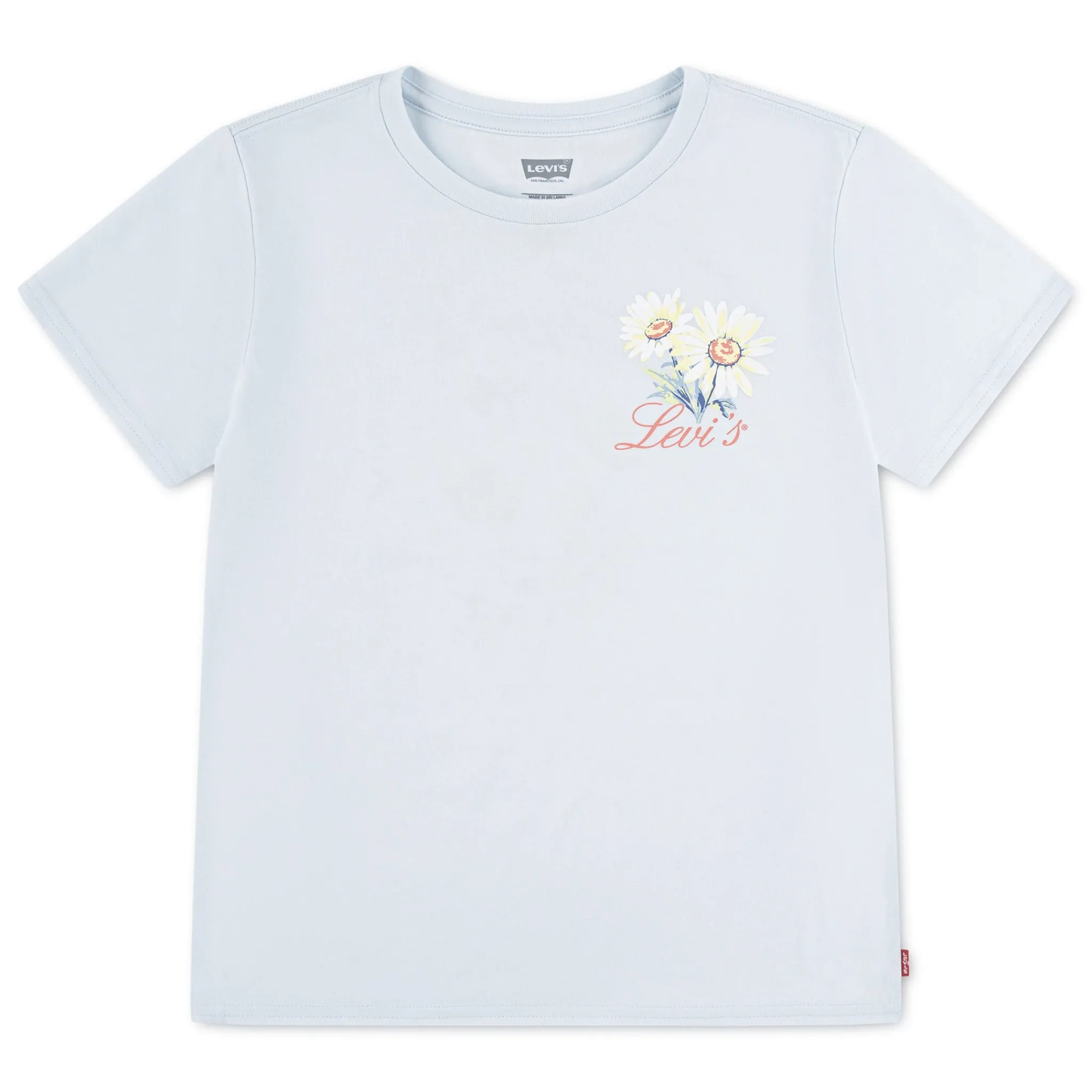 Kids Levis Tops>Floral Stamp T-shirt 7-16y