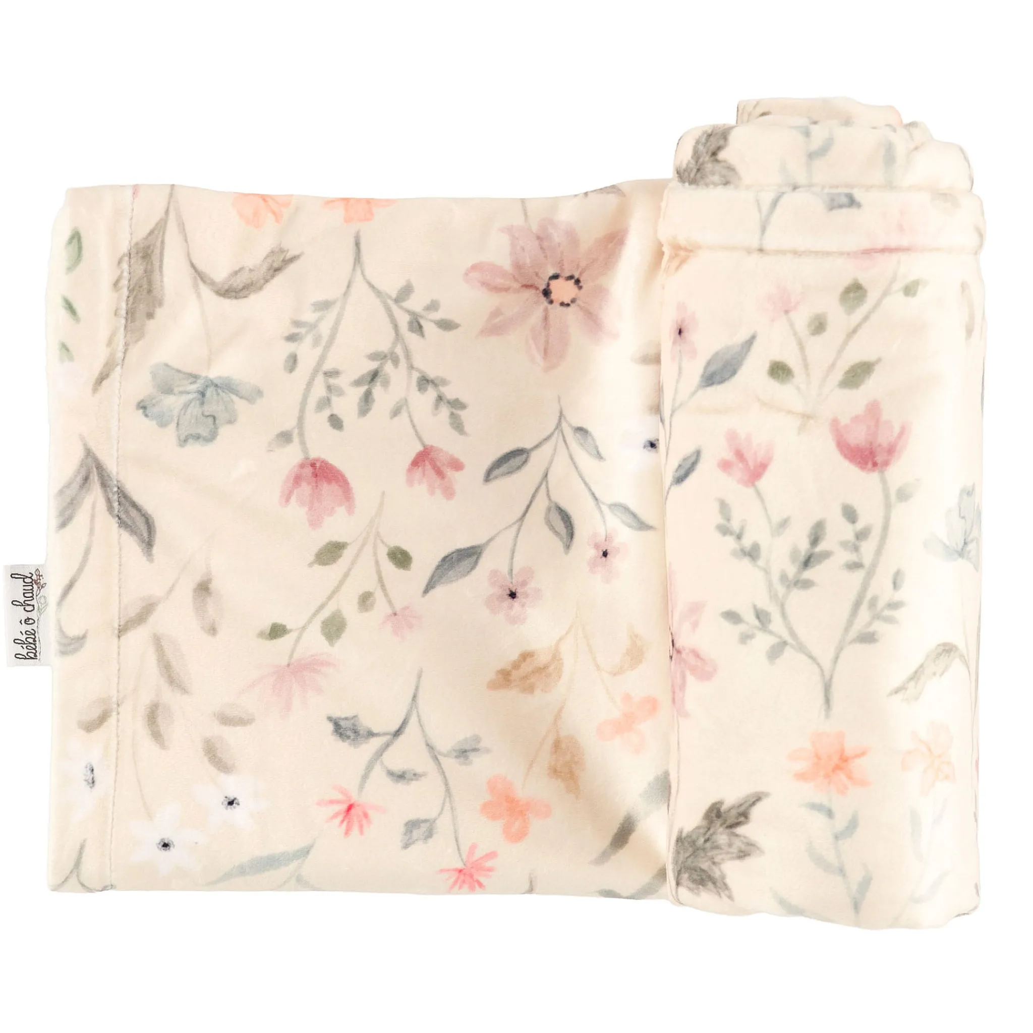 Kids Bebe O Chaud Floral Velux Blanket