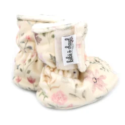 Bebe O Chaud Floral Velux Slippers 6-18m