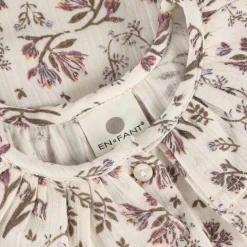 Kids En Fant Floral Woven Dress 3-8
