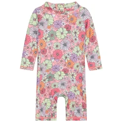 Color Kids Swimsuits>Flower Aop Baby Suit 9-18m