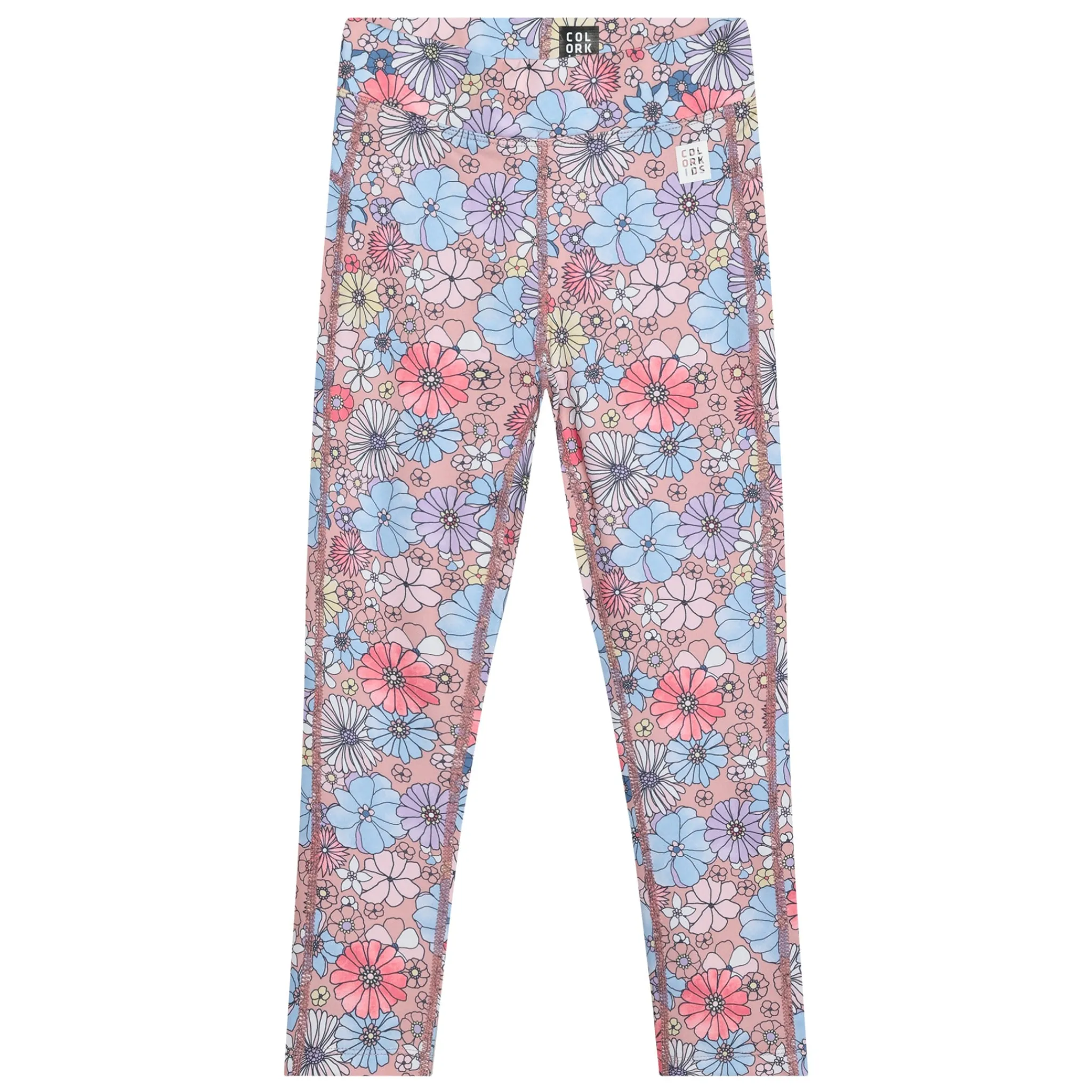 Kids Color Kids Sportswear|Leggings & Jeggings>Flower Aop Legging 4-8