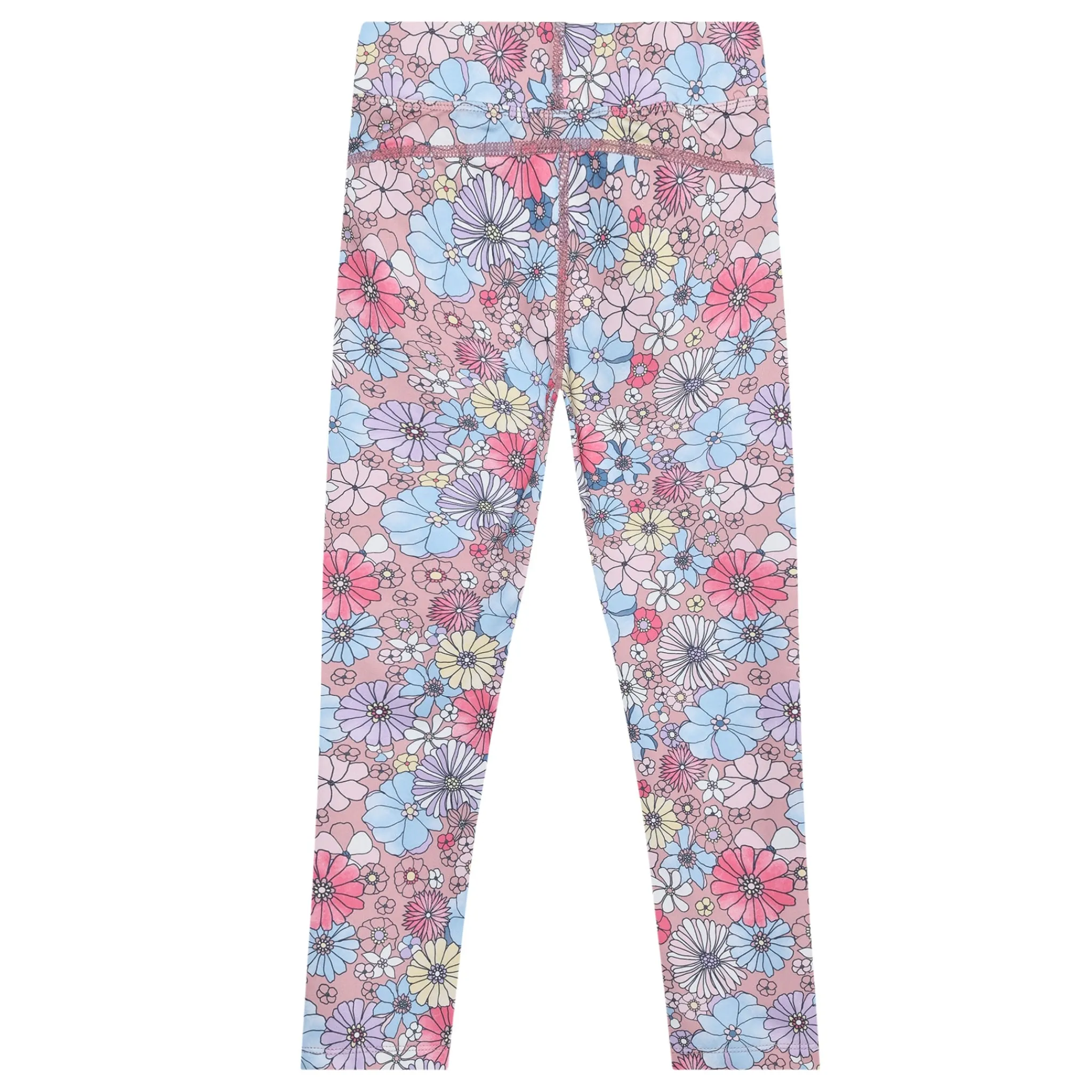 Kids Color Kids Sportswear|Leggings & Jeggings>Flower Aop Legging 4-8