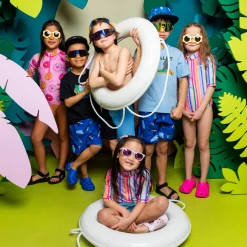 Kids Birdz Flower AOP UV Swuimsuit 2-10y