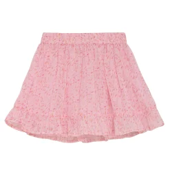 Kids Creamie Skirts>Flower Lurex Skirt 2-6y