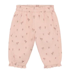 Minymo Pants>Flower Muslin Pant 6-24m