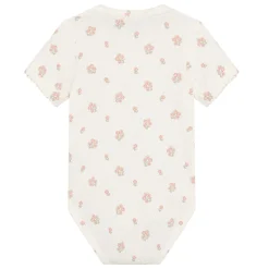Minymo Tops>Flower Print Bodysuit 6-24m