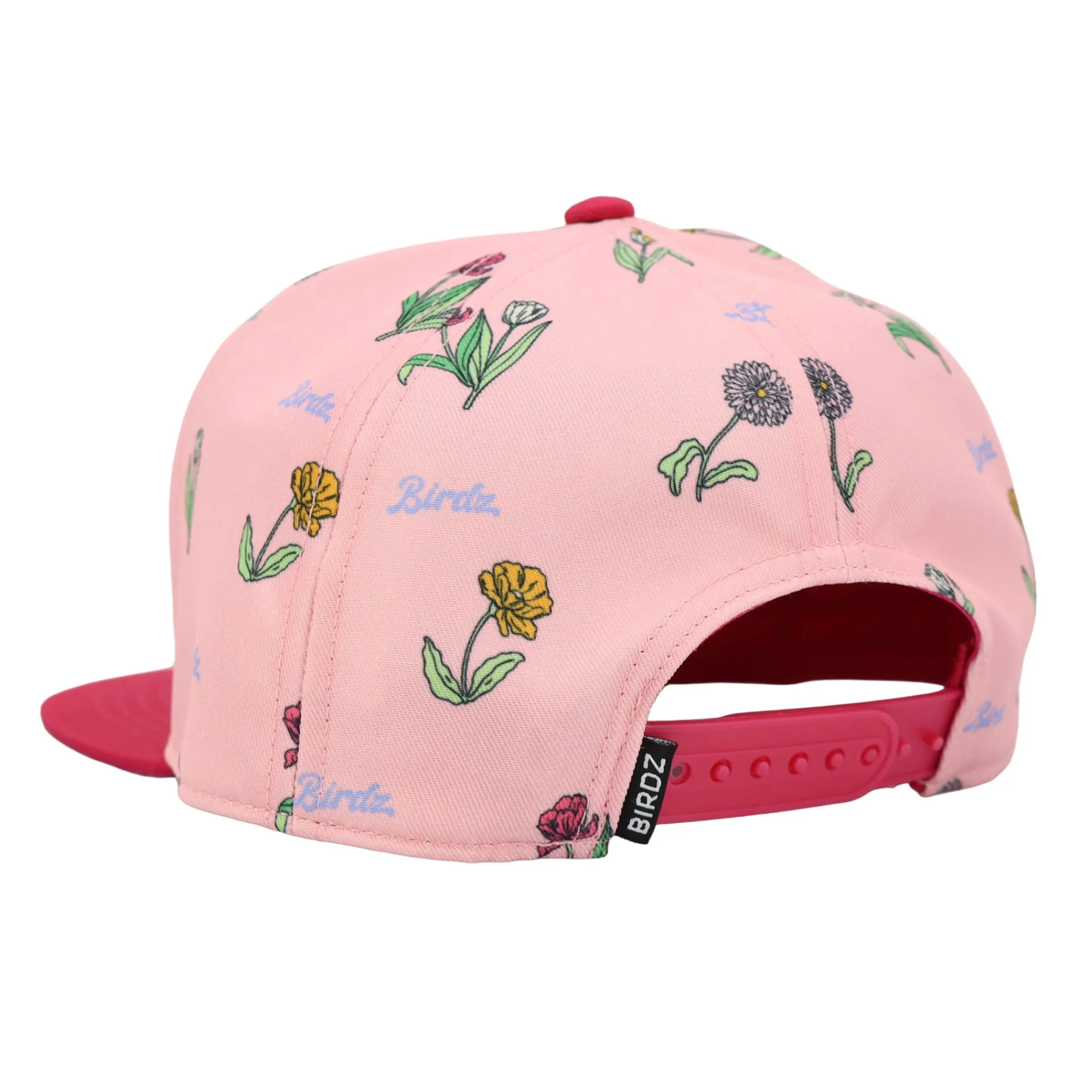 Kids Birdz Flower Print Snapback 2-16