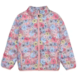 Kids Color Kids Flower Quilted Jacket 4-8