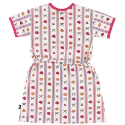 Kids Birdz Flower Stripe Dress 2-10y