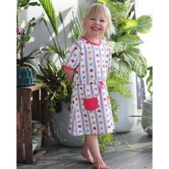Kids Birdz Flower Stripe Dress 2-10y