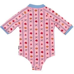Kids Birdz Flower Stripe Uv Swimsuit 2-10