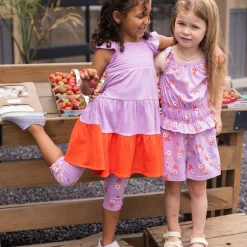 Kids Nano Leggings & Jeggings>Flowers 3/4 Printed Legging