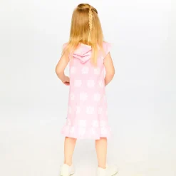Kids Deux par Deux Flowers Beach Dress 3-6