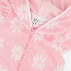Kids Deux par Deux Flowers Beach Dress 3-6
