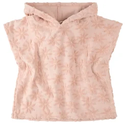 Kids Petit Lem Flowers Beach Poncho 3-6y
