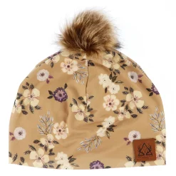 Kids Deer Mountain Flowers Beanie 7-14y