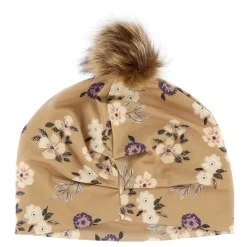 Kids Deer Mountain Flowers Beanie 7-14y