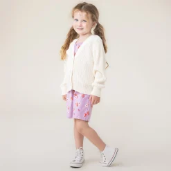 Kids Nano Fleeces And Sweatshirts|Tops>Flowers Cardigan 2-12