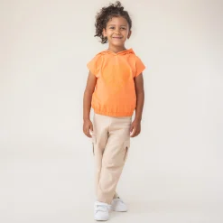 Kids Nano Flowers Hooded T-shirt 2-12