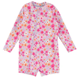 Look Flowers Long Sleeve Swimsuit 3-24m