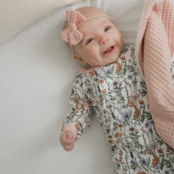 Colle Colle Preemie Clothing|Pajamas>Flowers Magnetic Pajamas P-18m