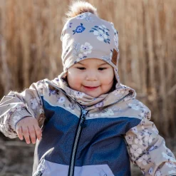 Kids Deer Mountain Flowers NeckWarmer 3-14y