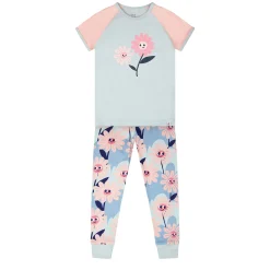 Kids Deux par Deux Pajamas & Bathrobes>Flowers Pajama Set 2-6
