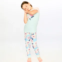 Kids Deux par Deux Pajamas & Bathrobes>Flowers Pajama Set 2-6