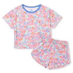 Kids Hatley Flowers Pajama Set 3-10