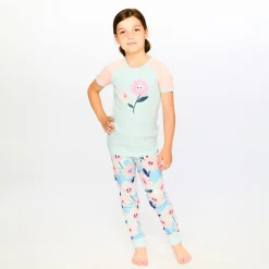 Kids Deux par Deux Flowers Pajama Set 7-10
