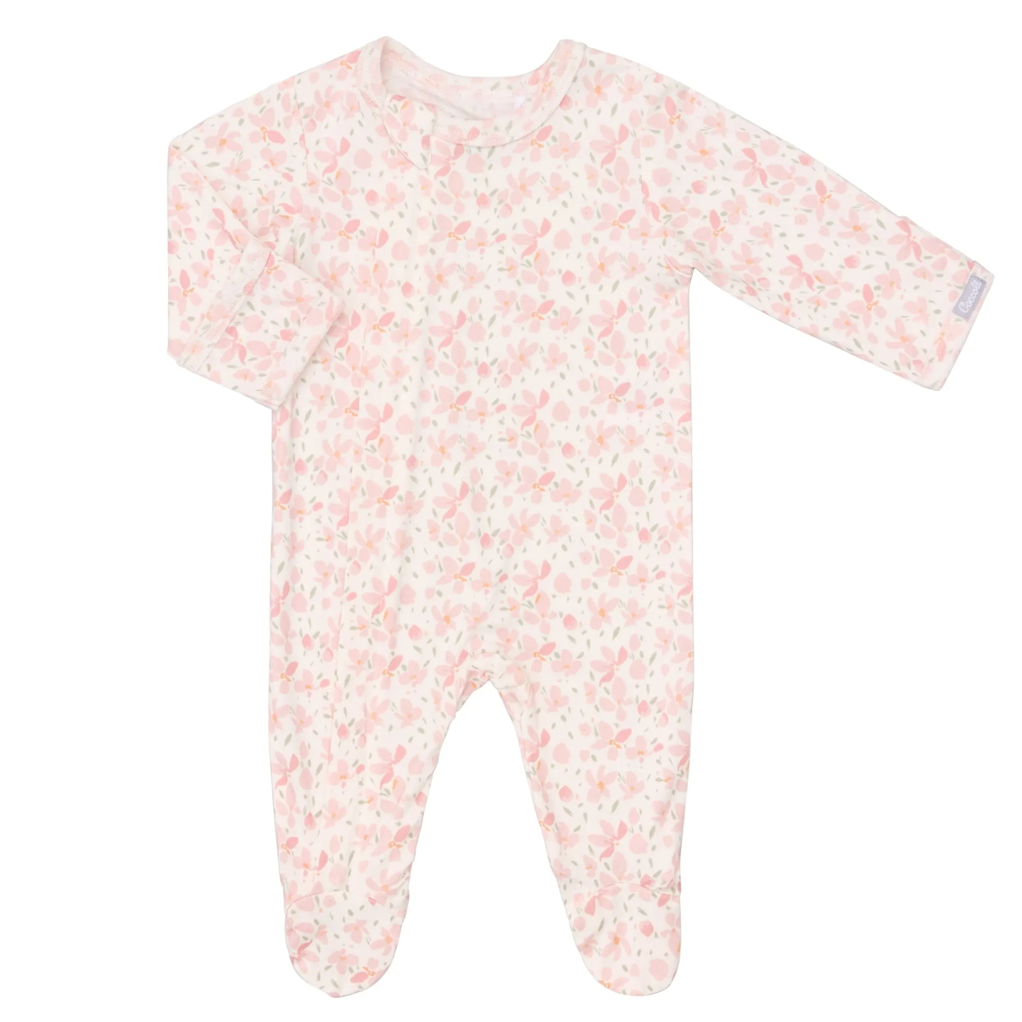 Coccoli Flowers Pajamas 1-18m