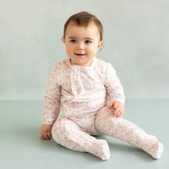 Coccoli Flowers Pajamas 1-18m