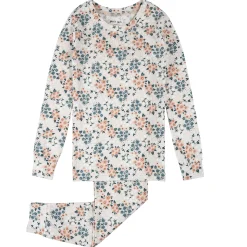 Kids Petit Lem Pajamas & Bathrobes>Flowers Pajamas 2-6x