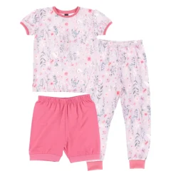 Kids Nano Flowers 3pc Pajamas 2-12