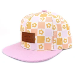 Headster Kids Hats And Caps>Flowers Plaid Snapback 6-24m