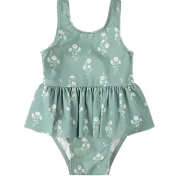 Petit Lem Flowers Printed Swimsuit 6-24m