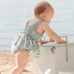 Petit Lem Flowers Printed Swimsuit 6-24m