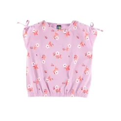 Kids Nano Flowers Printed T-shirt 2-12