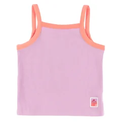 Kids Nano Flowers Ribbed Tank Top 2-12