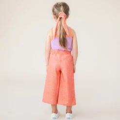 Kids Nano Flowers Ribbed Tank Top 2-12