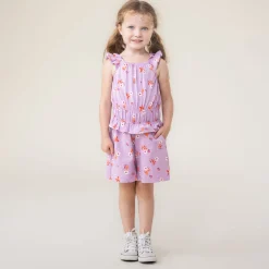 Kids Nano Dresses & Rompers|Rompers & Jumpsuits>Flowers Romper 2-12