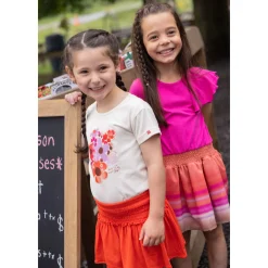 Kids Nano Flowers Skort 2-12