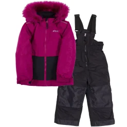 Kids Buki Flowers Snowsuit 2-8
