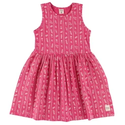 Kids Camp by Birdz Flowers Stripe Dress 2-8y