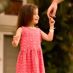 Kids Camp by Birdz Flowers Stripe Dress 2-8y