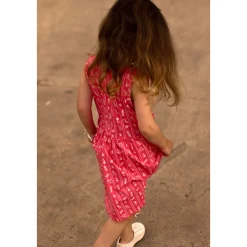 Kids Camp by Birdz Flowers Stripe Dress 2-8y