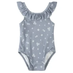 Kids Petit Lem Swimsuits>Flowers Swimsuit 2-6y
